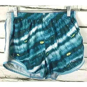 Nike Dri-Fit Women’s Size L Blue/White Shorts